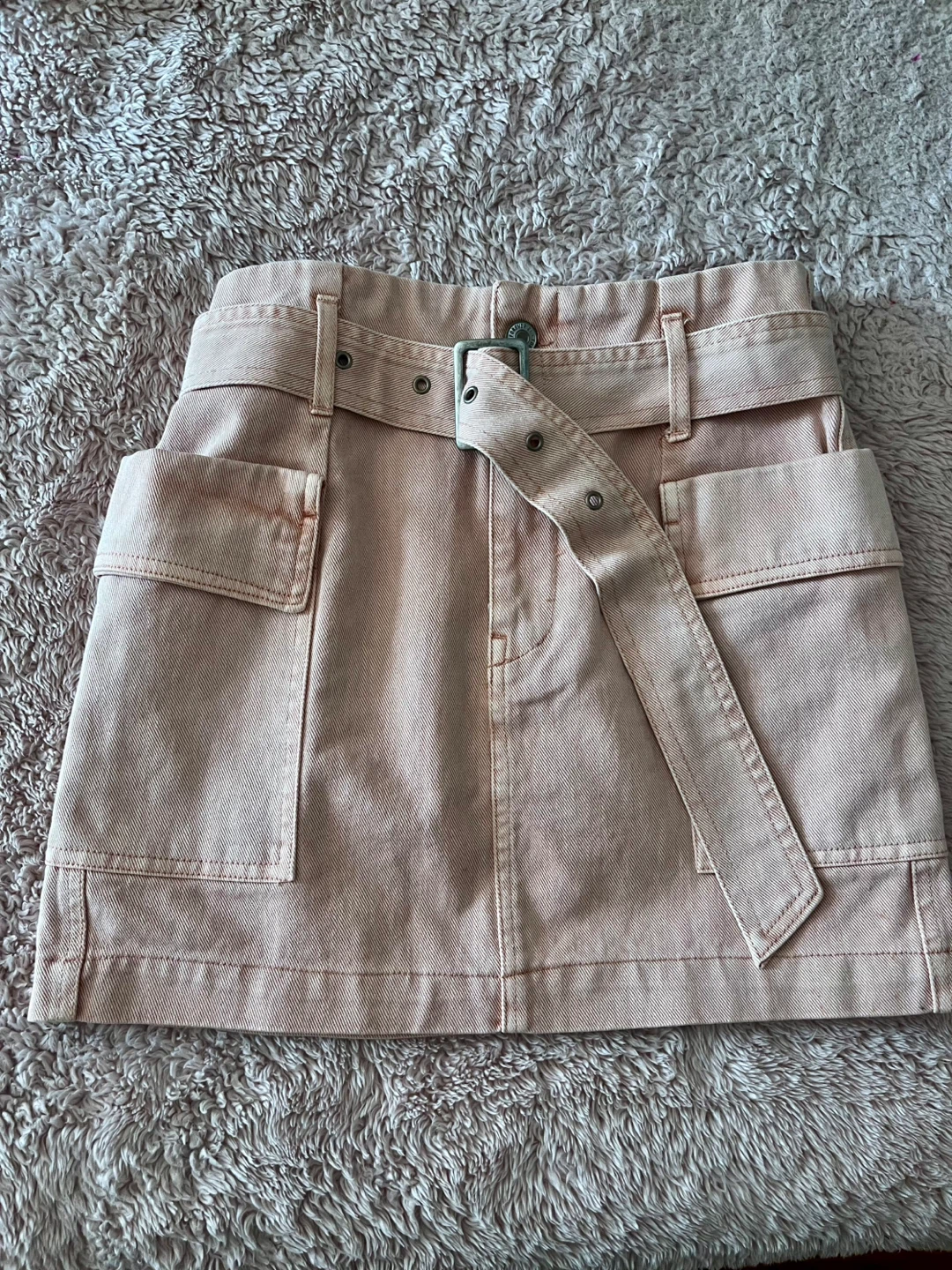 Forever 21 Pink Mini Skirt, Size Small