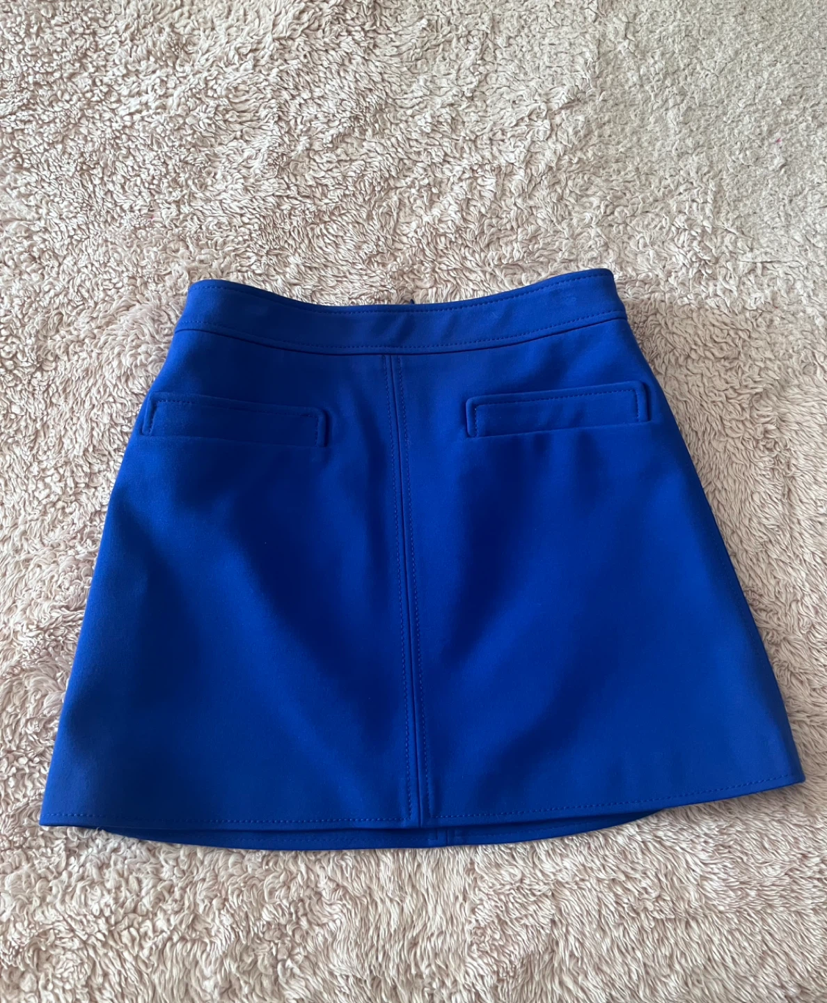 Zara Blue Mini Skirt - Size XS