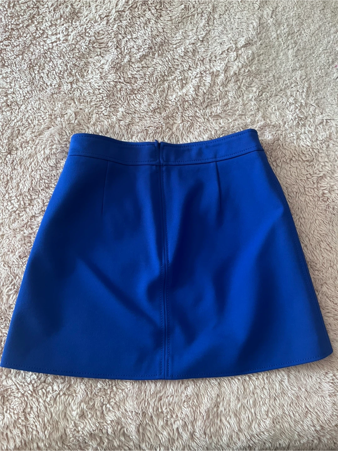 Zara Blue Mini Skirt - Size XS - photo 4
