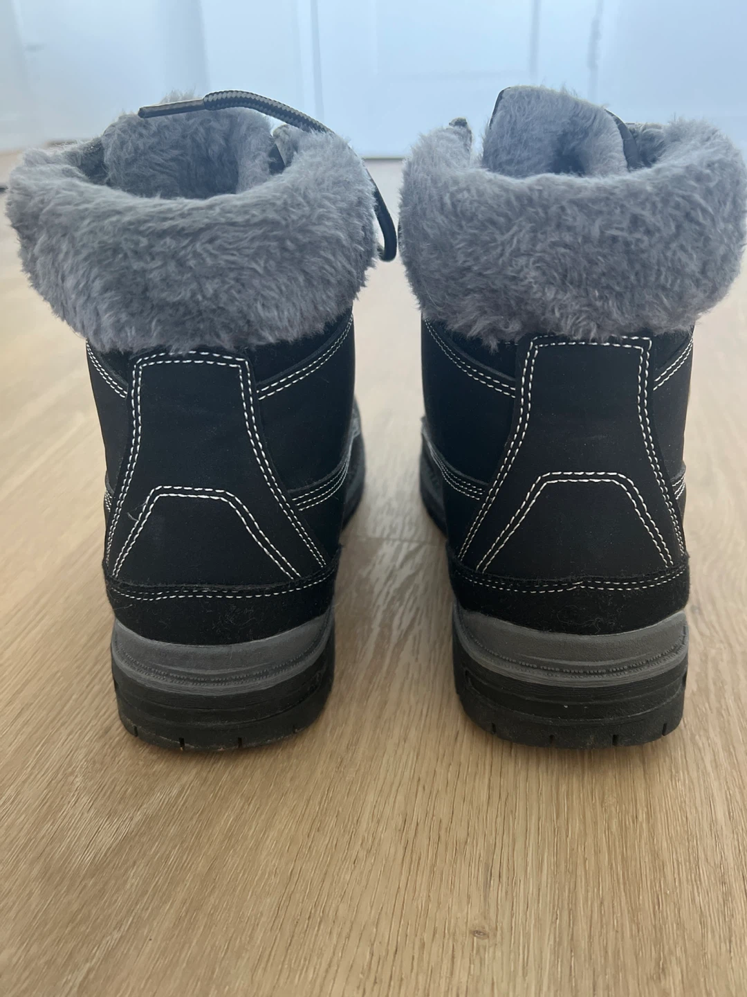 Black Winter Boots - Size 8 - photo 2