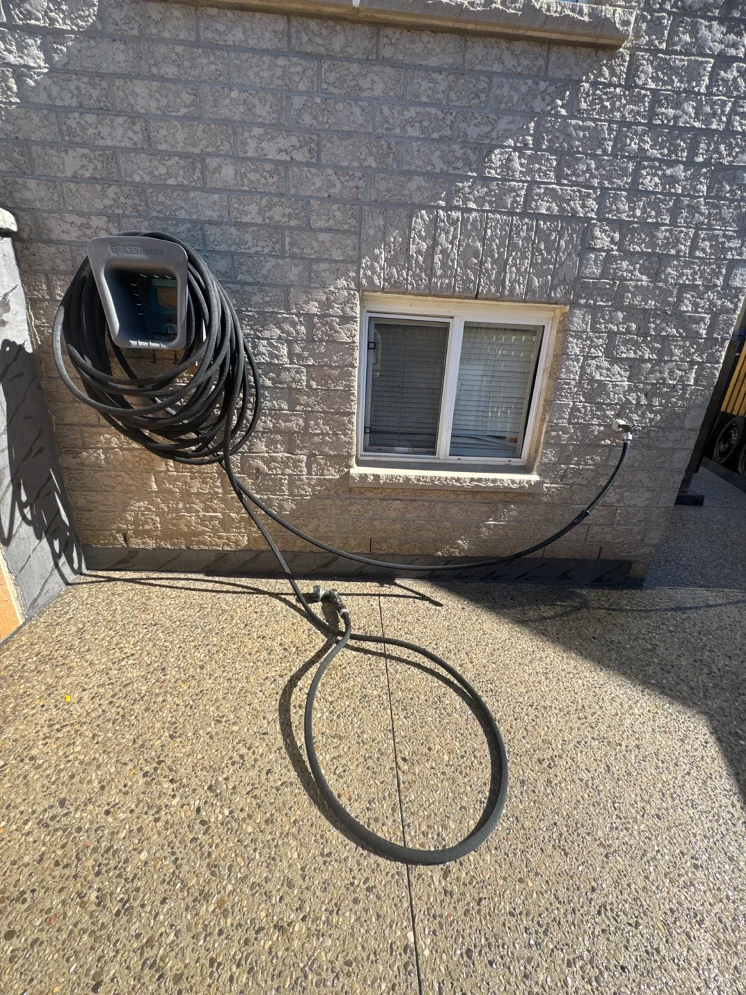 Yardworks Garden Hose with Nozzle thumbnail