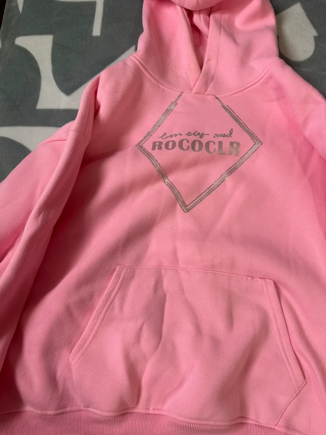 Rococlr Pink Hoodie & Sweatpants Set thumbnail