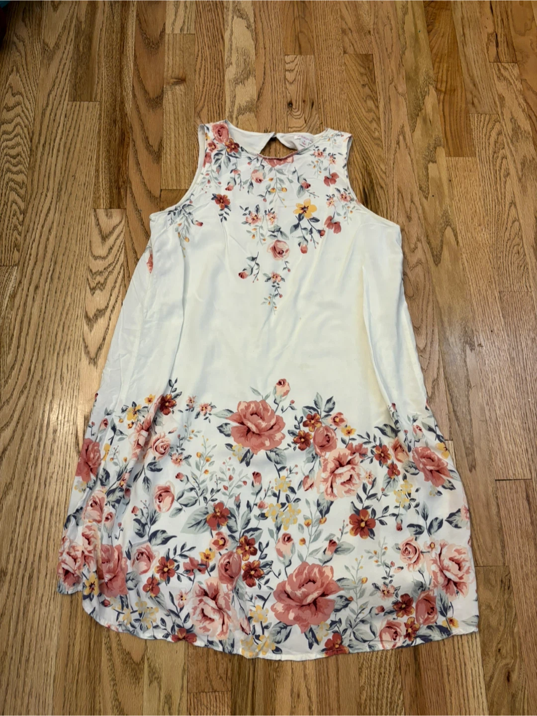 Xhilaration Floral Sleeveless Dress - Size S