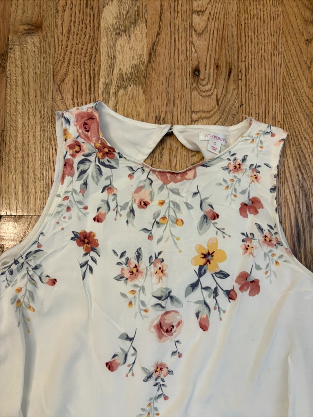 Xhilaration Floral Sleeveless Dress - Size S - photo 2