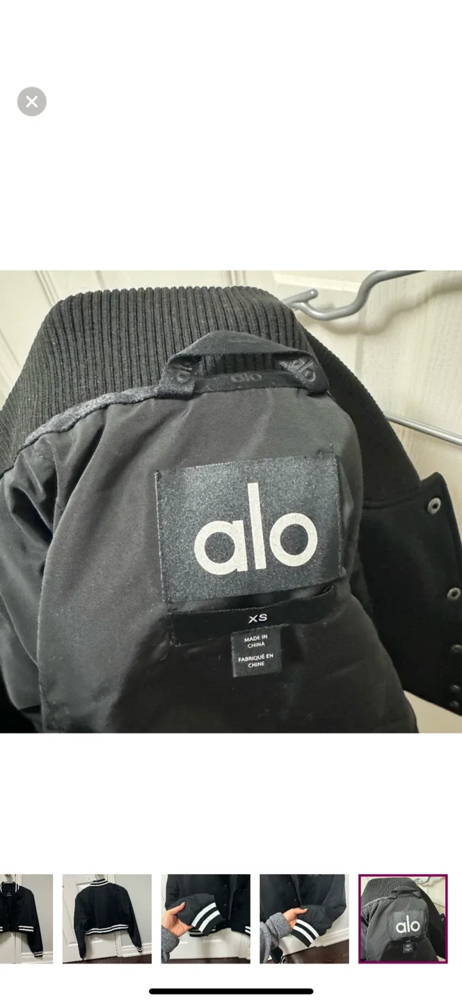 Alo Yoga GOAT Varsity Jacket image indicator(6)