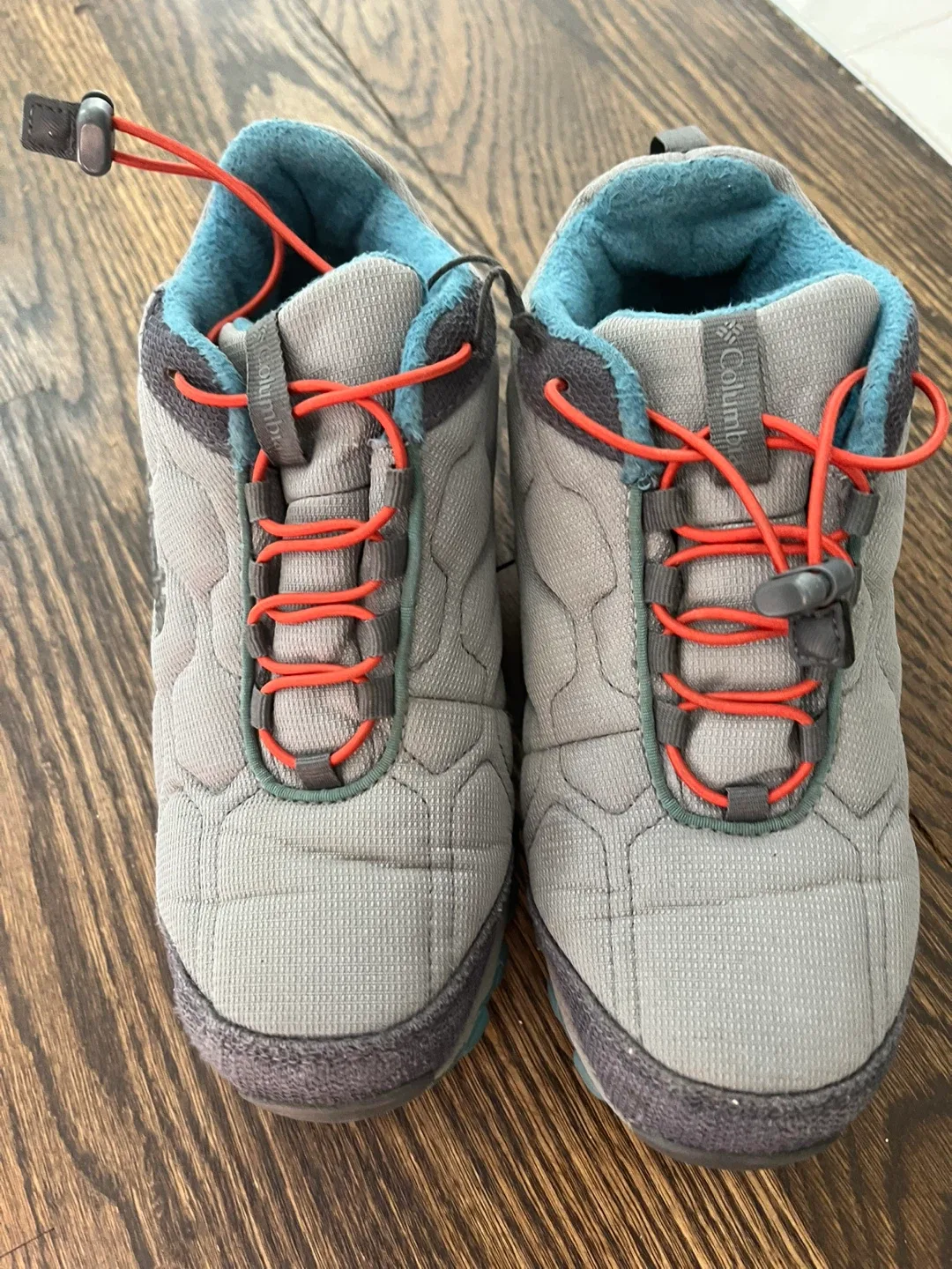 Columbia Grey Winter Boots size 3 kids image indicator(2)