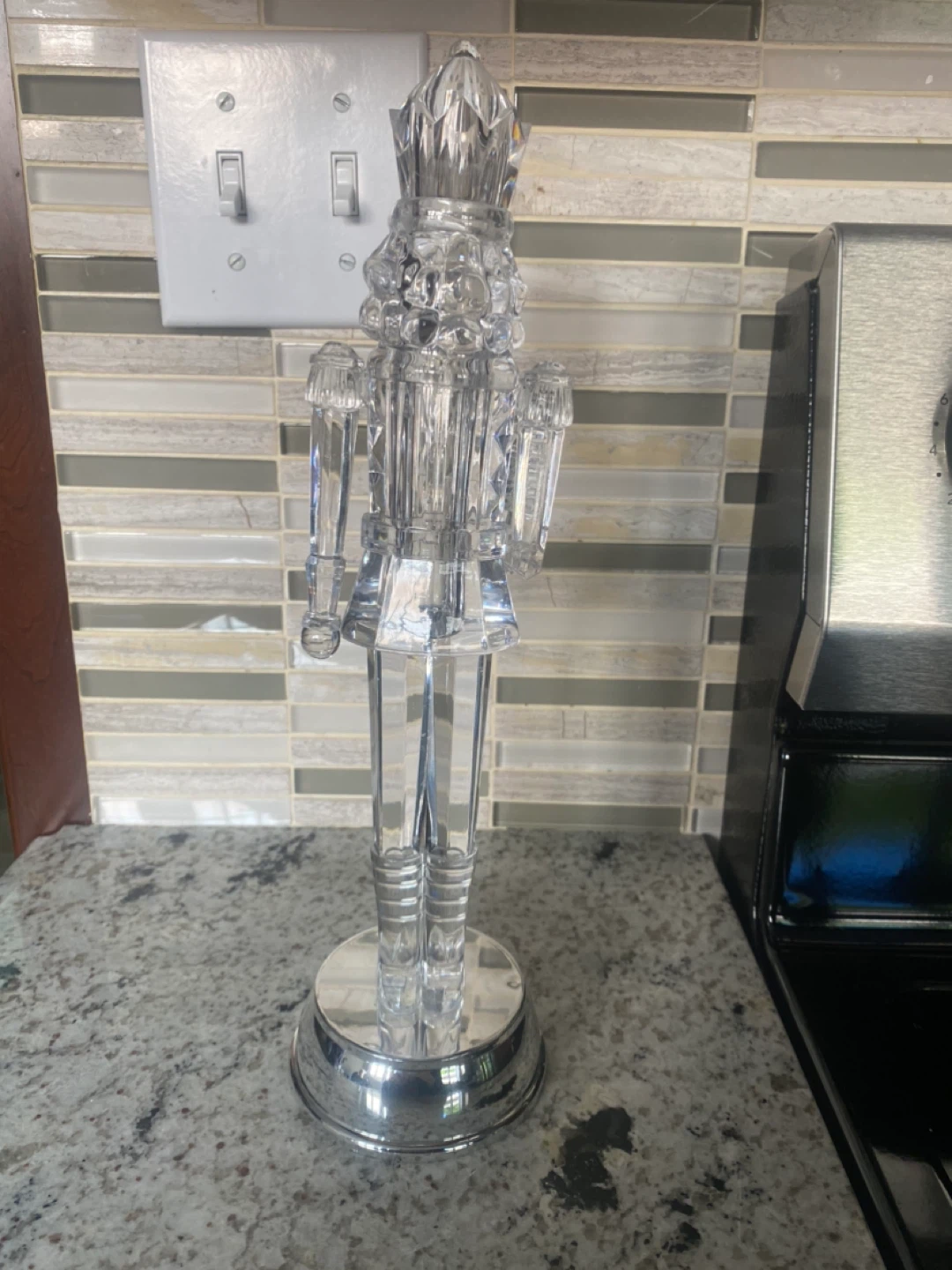 Color Changing Crystal Nutcracker - photo 2