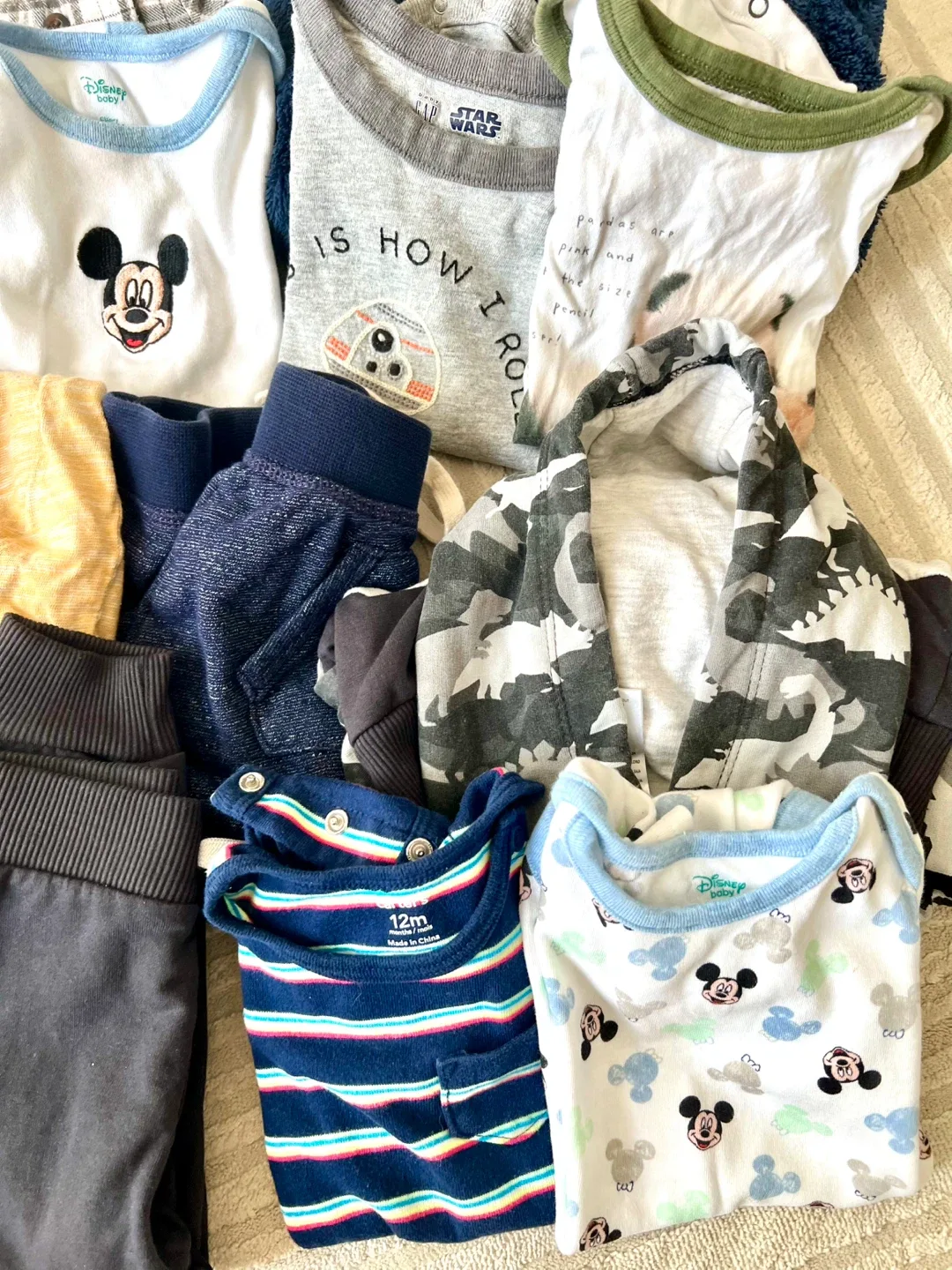 Baby Clothes Bundle - Roots, Disney, Gap & More! (6-12m) image indicator(5)