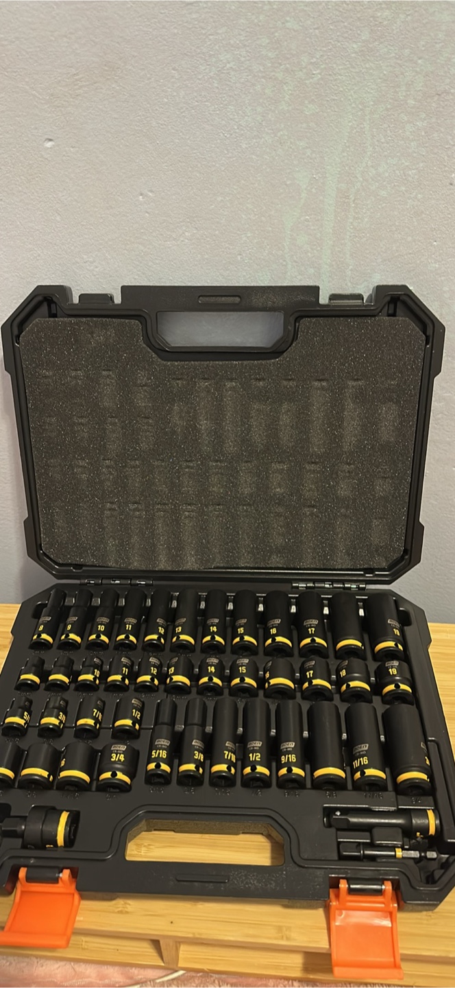 BOEN 43-Piece 3/8" Drive Impact Socket Set - photo 2