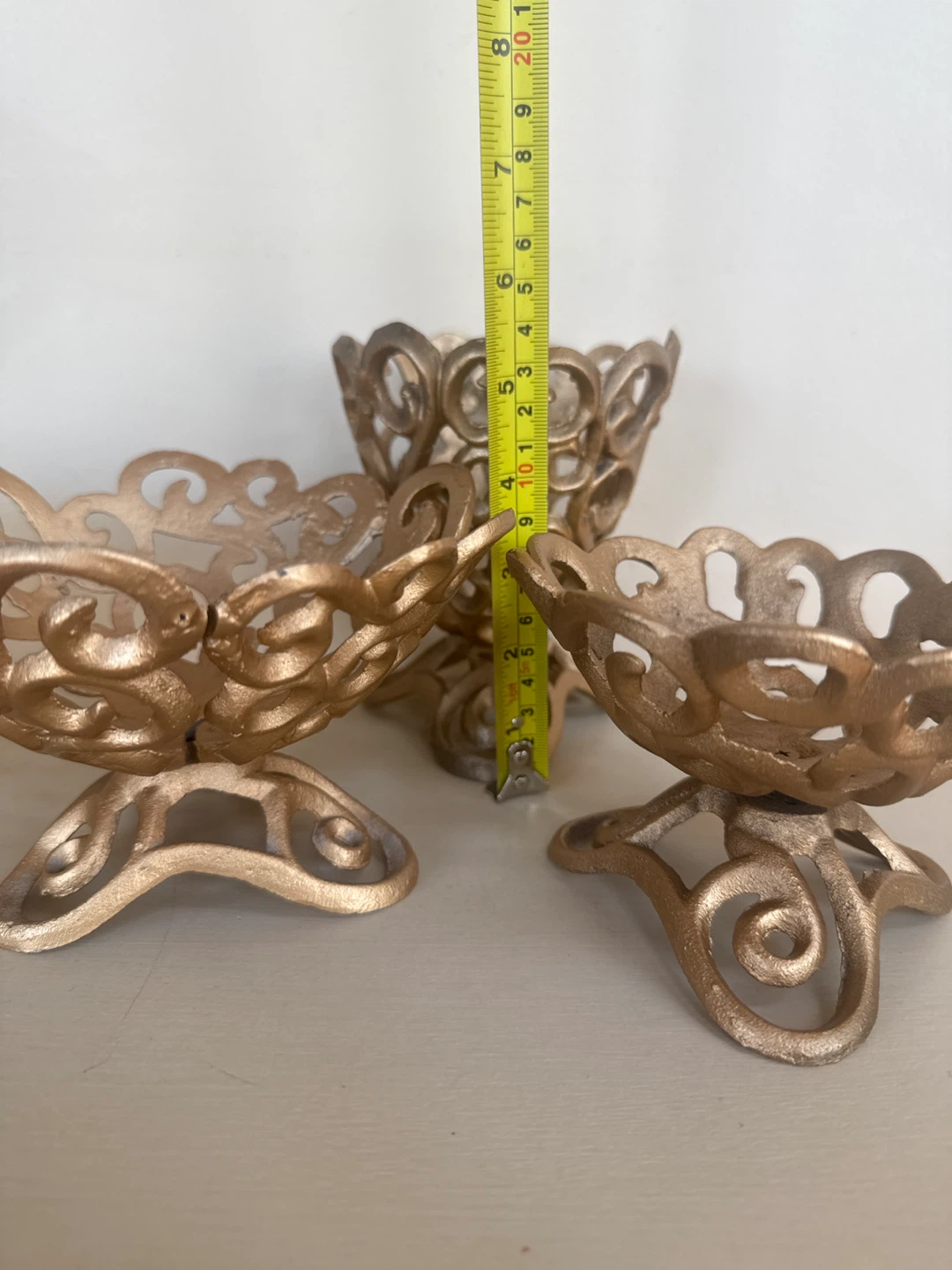 Gold Decorative Bowls - Set of 3 - photo 3