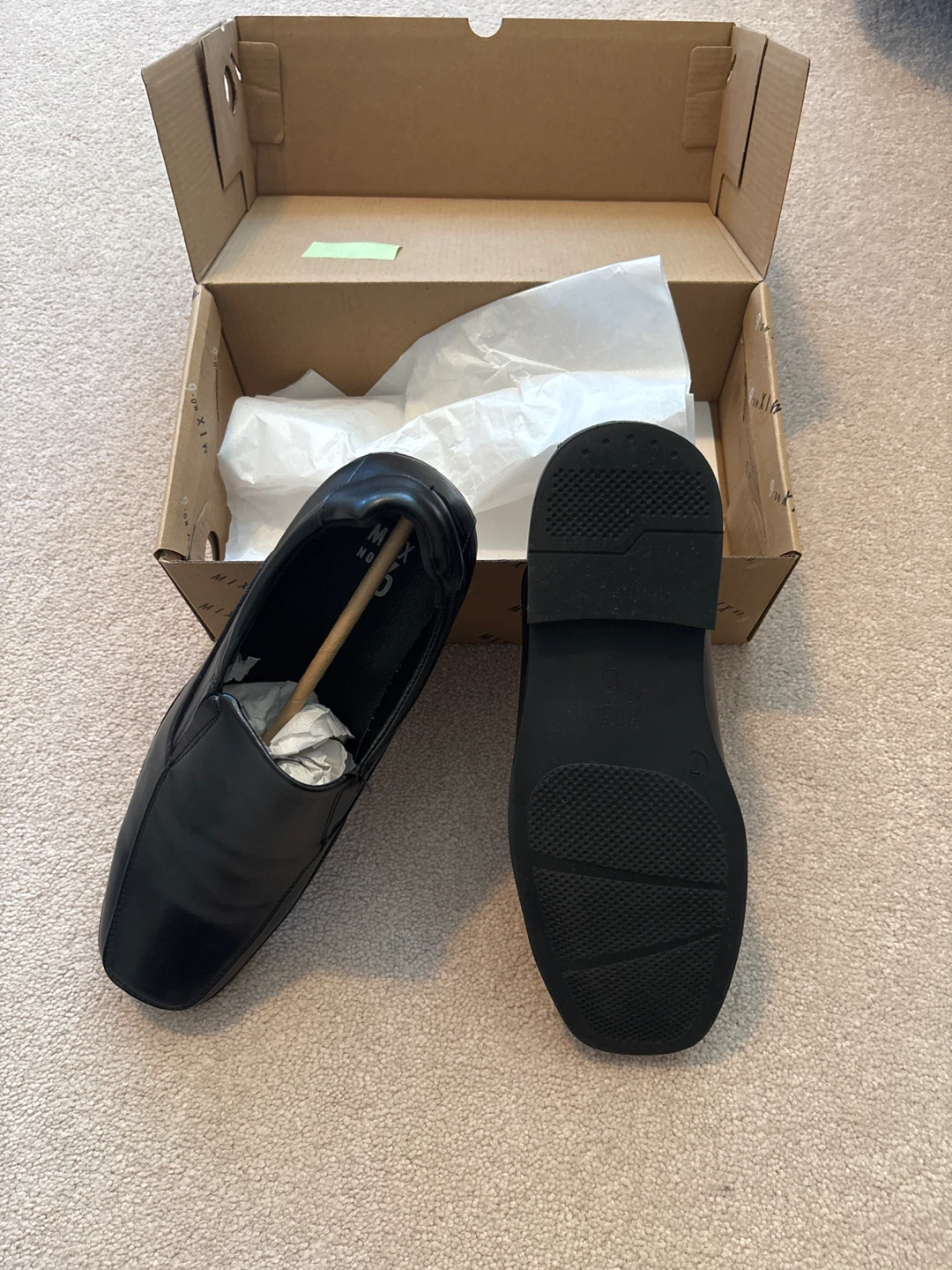 New MIX No. 6 Black Dress Shoes - Size 7 - photo 3
