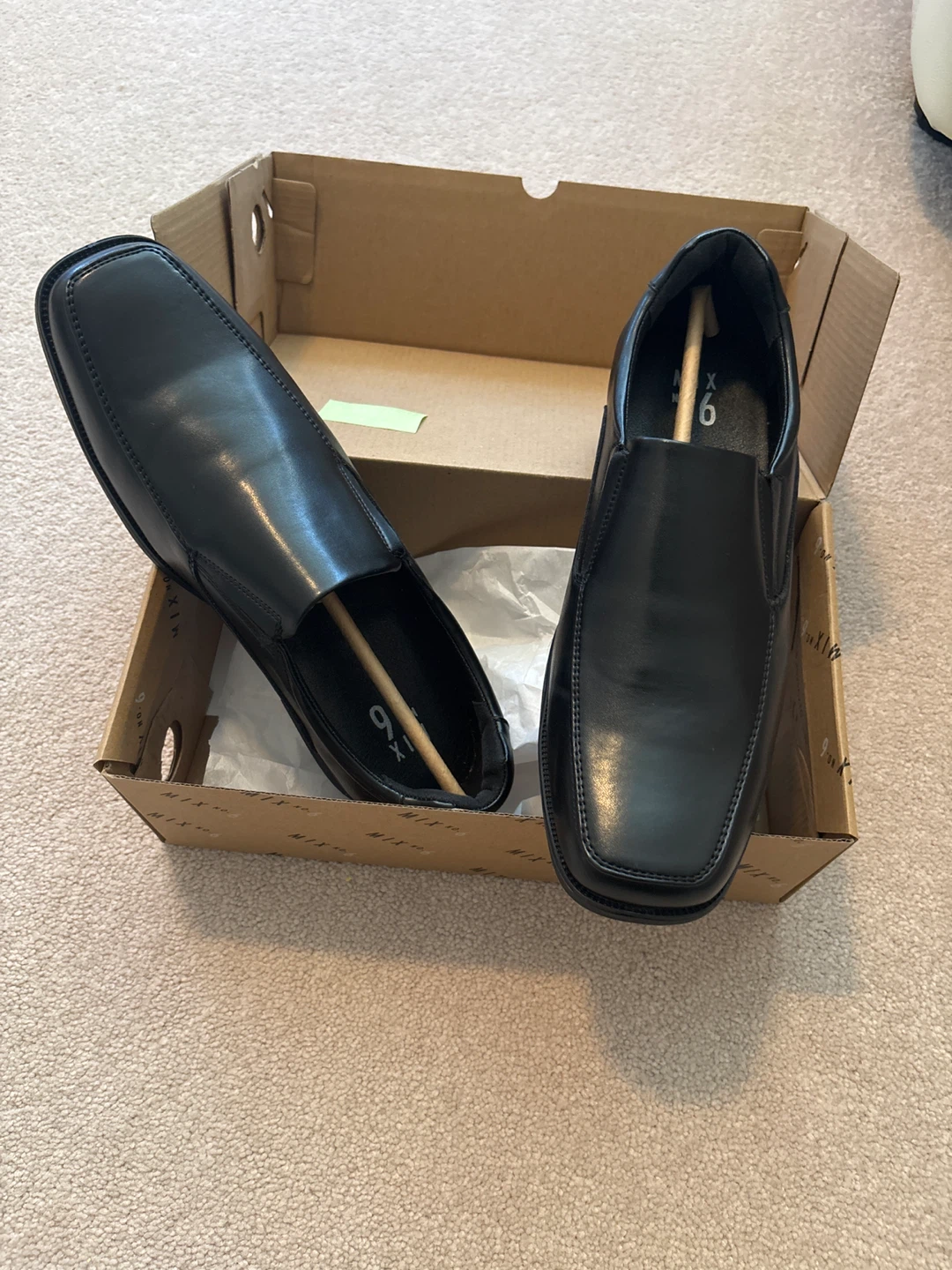 New MIX No. 6 Black Dress Shoes - Size 7 - photo 2