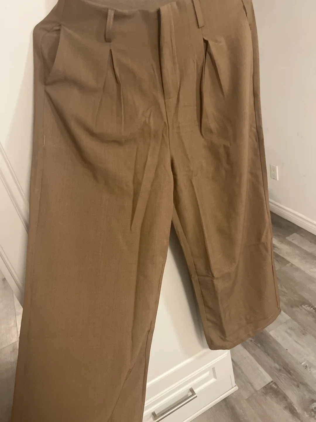 Wide Leg Trousers - Brown image indicator(3)