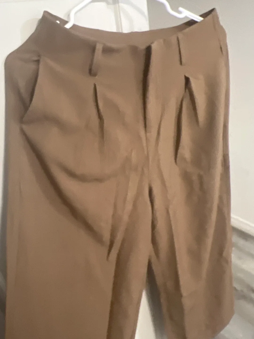 Wide Leg Trousers - Brown image indicator(2)