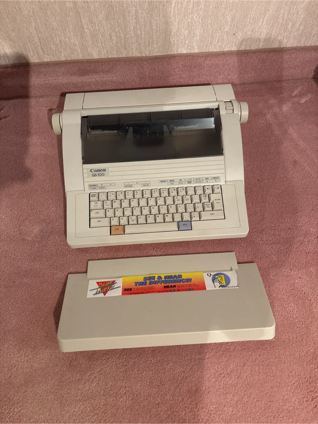 Canon Personal Electric Typewriter image indicator(2)