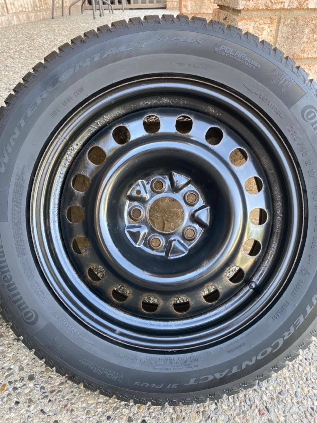 225 60 r17 Continental WinterContact SI Plus Tire Set - photo 2