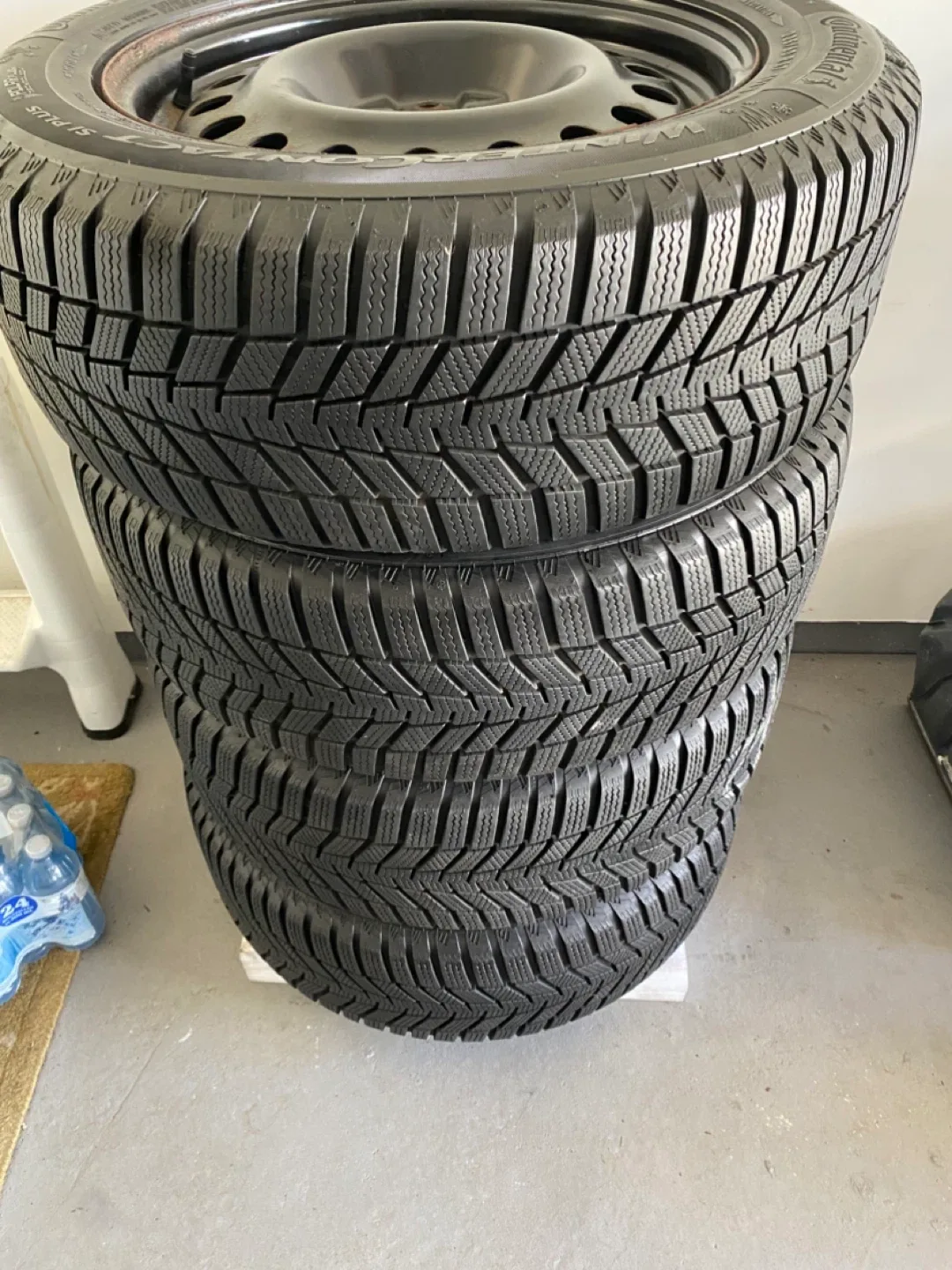 225 60 r17 Continental WinterContact SI Plus Tire Set thumbnail