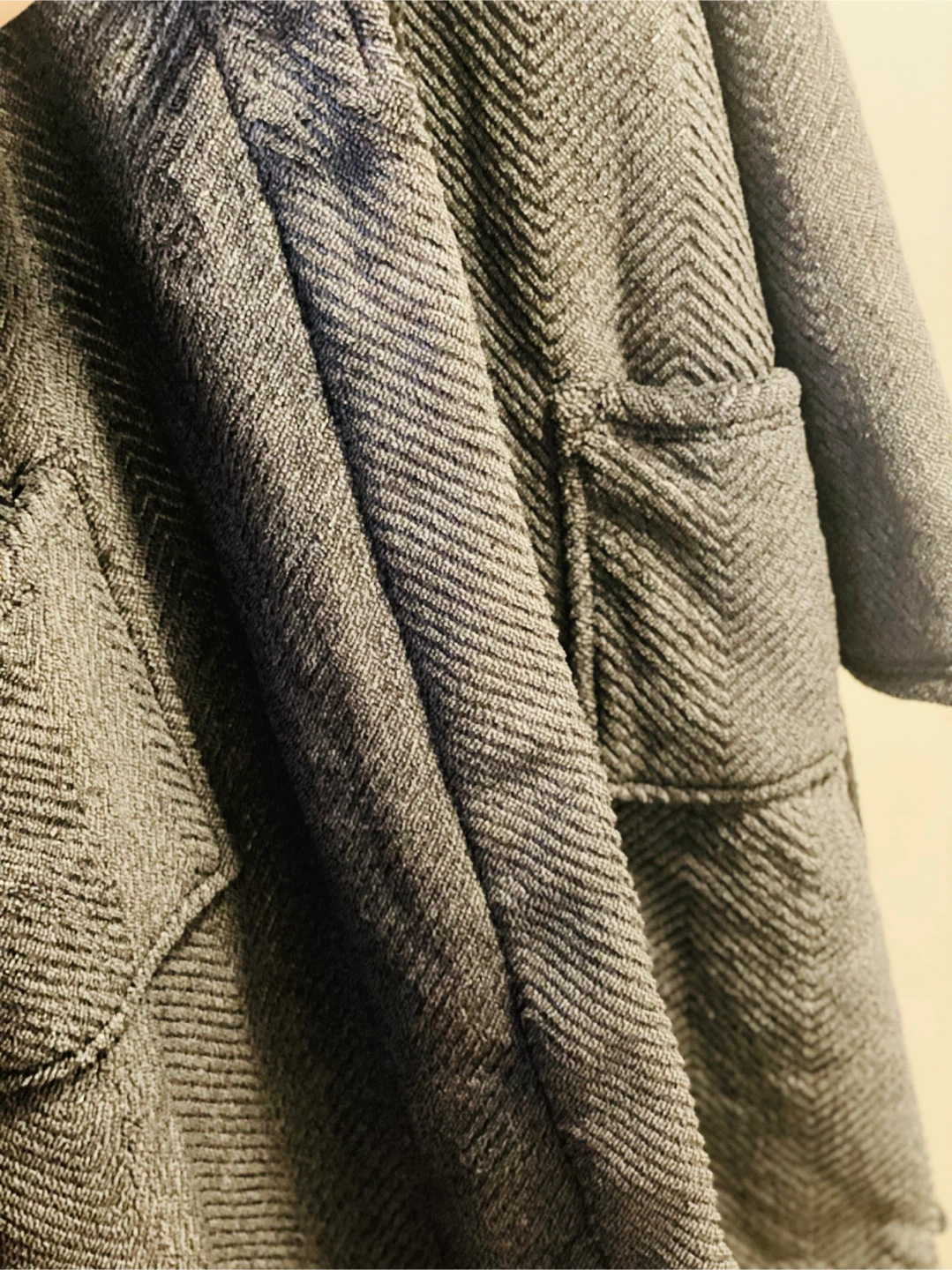 New (unused) Tu Men's Hooded Bathrobe - Grey (Large size) - photo 4