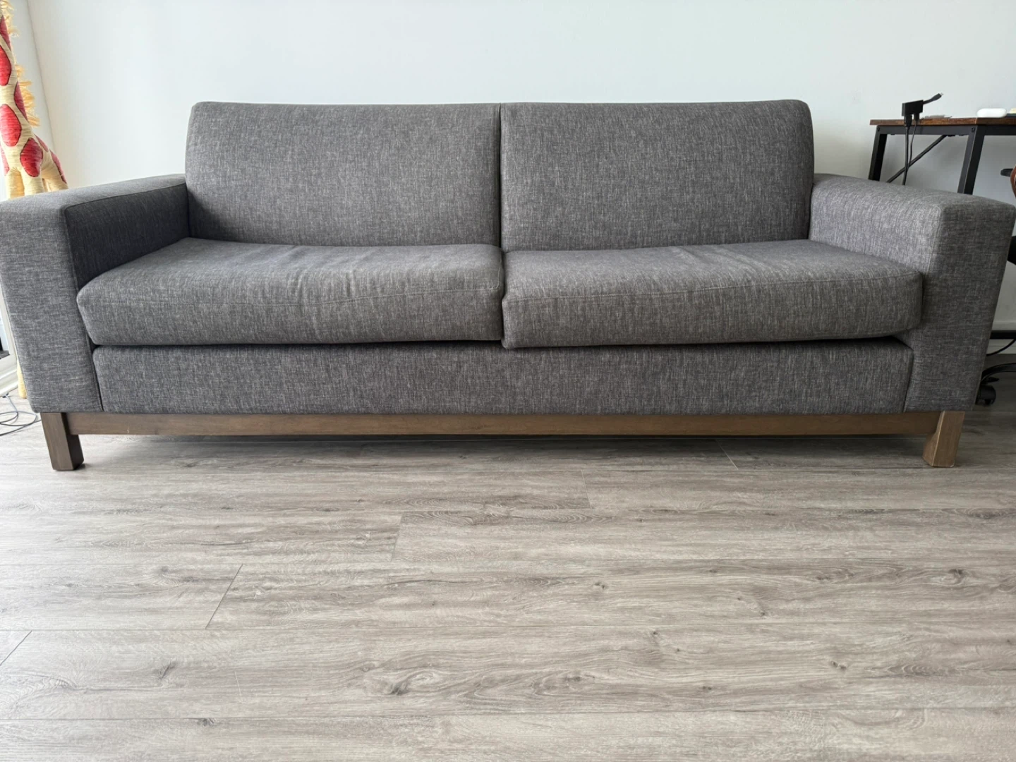 Grey 2-Seat Sofa - 1.71m Length - photo 4