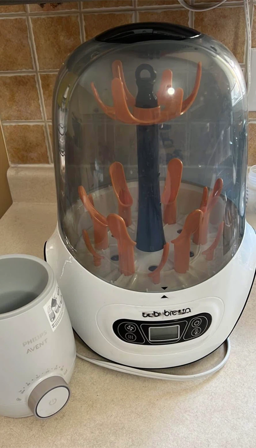 Baby Brezza Bottle Sterilizer Dryer + Philips Bottle Warmer