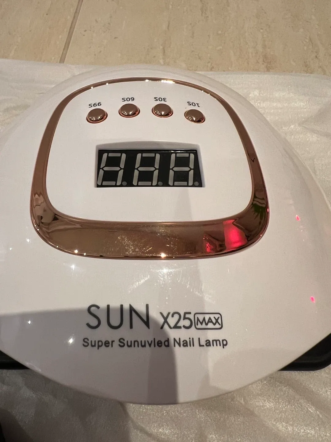 SUN X25 MAX Super Sunuvled Nail Lamp image indicator(2)