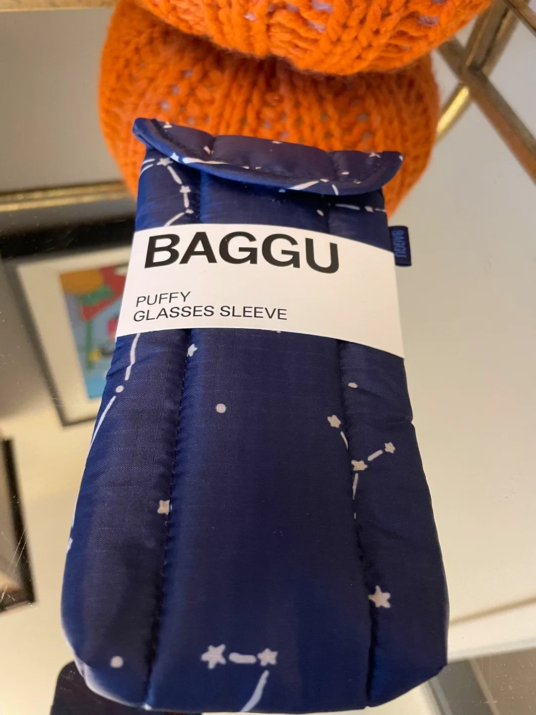 BAGGU Puffy Glasses Sleeve - Celestial NEW thumbnail