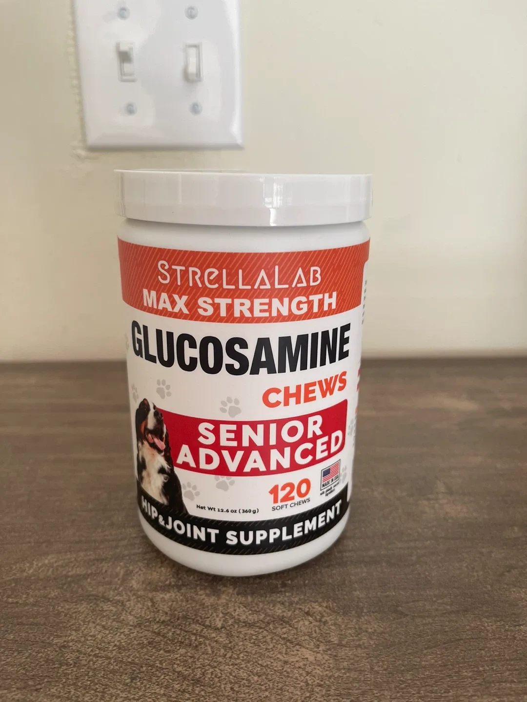 StrellaLab Max Strength Glucosamine Chews