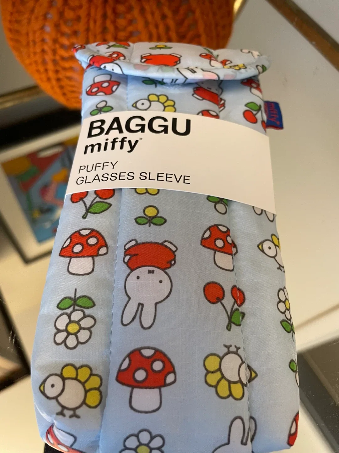 BAGGU Miffy  Puffy Glasses Sleeve NEW thumbnail