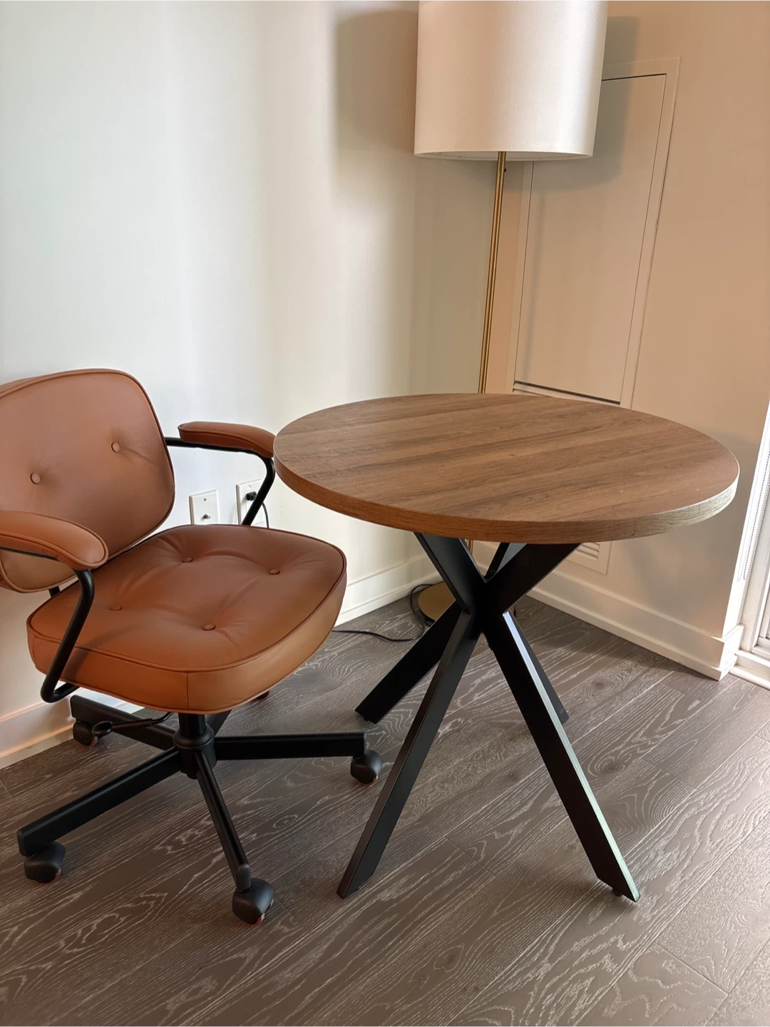 Round Wooden Dining Table