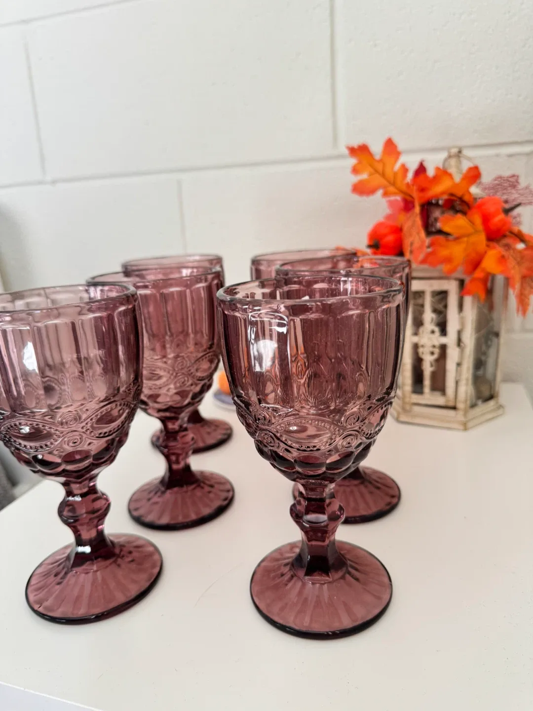 Vintage Wine Glasses Set of 6, 10oz/300ml image indicator(7)