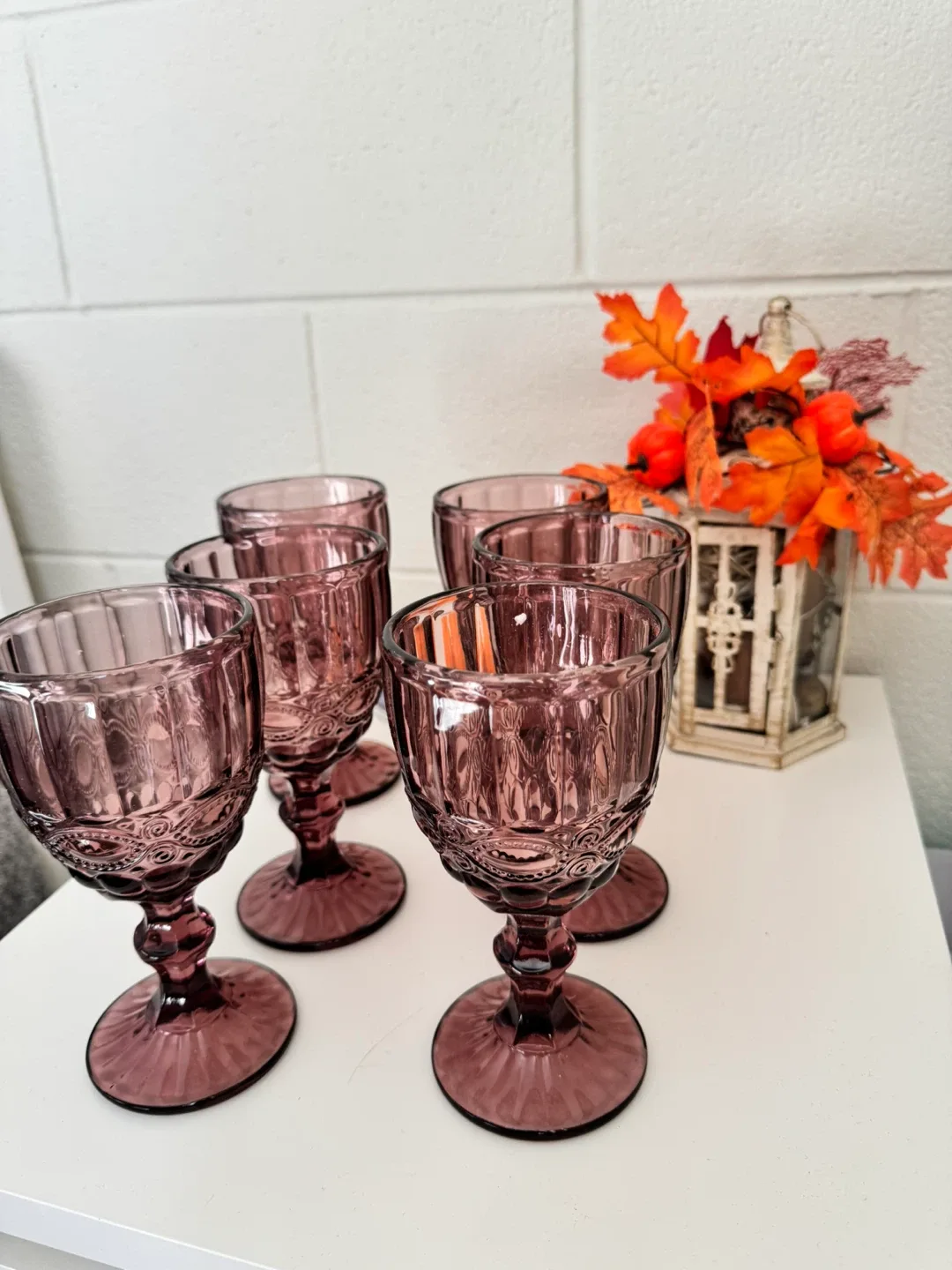 Vintage Wine Glasses Set of 6, 10oz/300ml image indicator(10)