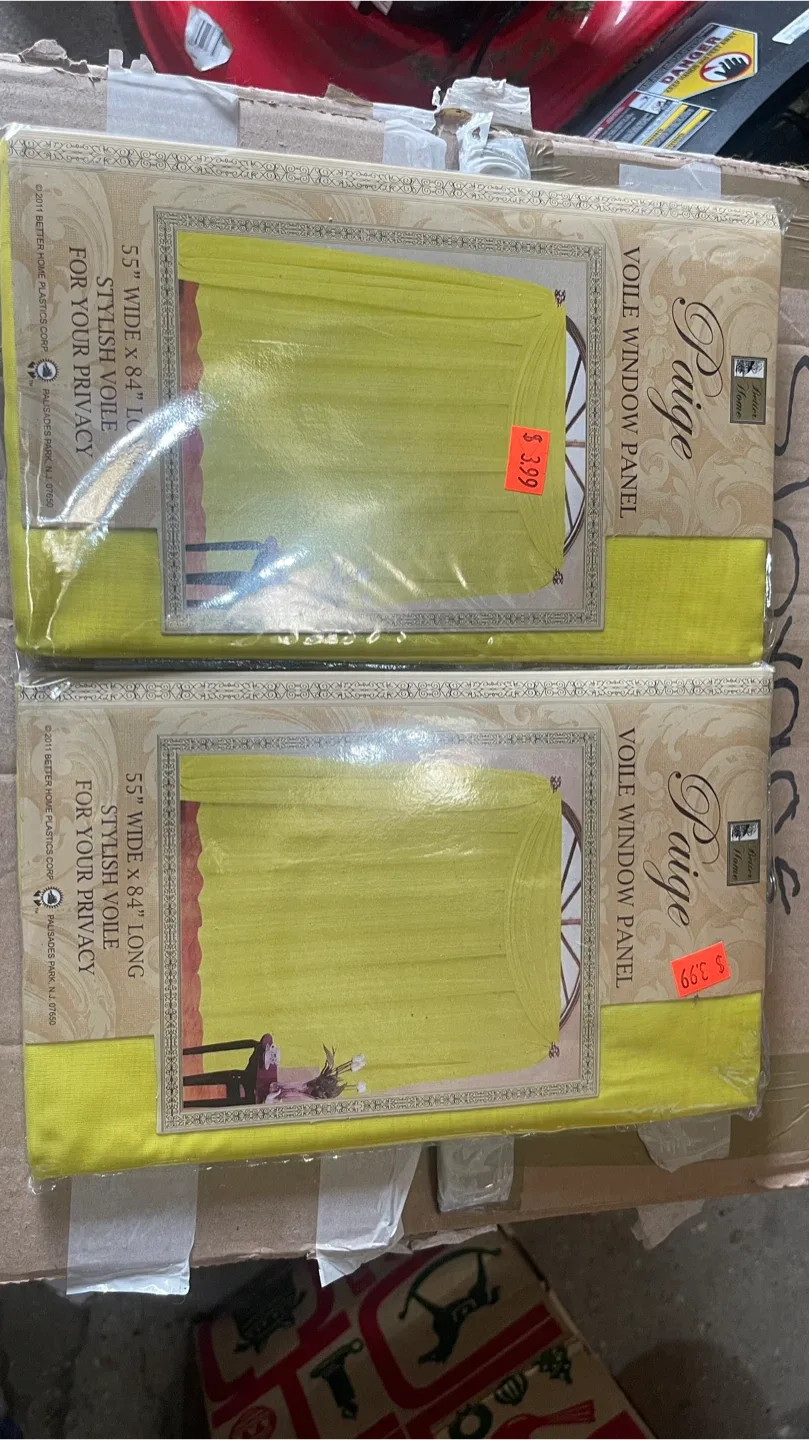 Paige Voile Window Panel - 55" x 84" thumbnail