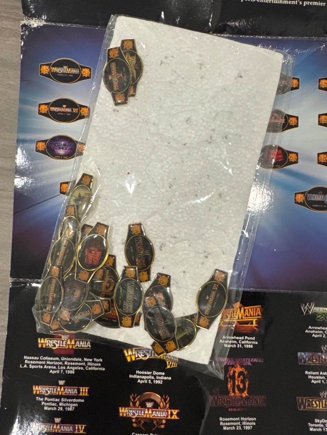 WWE WrestleMania Pin Collection image indicator(3)