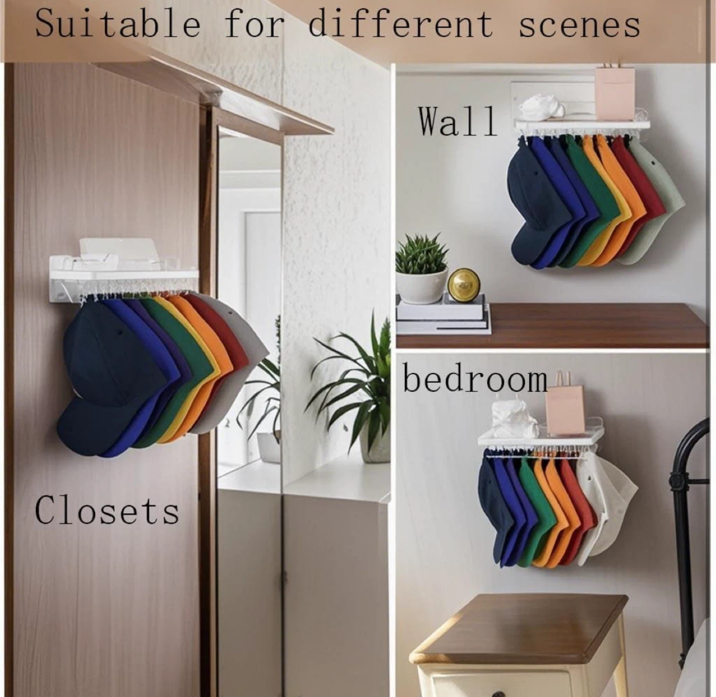 Hat Rack Wall Mounted Organizer - photo 4