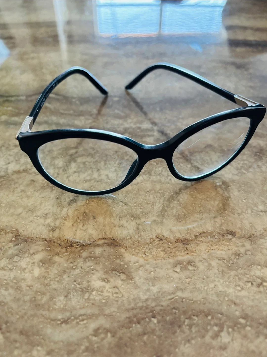 Prada PR 11XV Black Eyeglass Frames Size 53, was $274 thumbnail