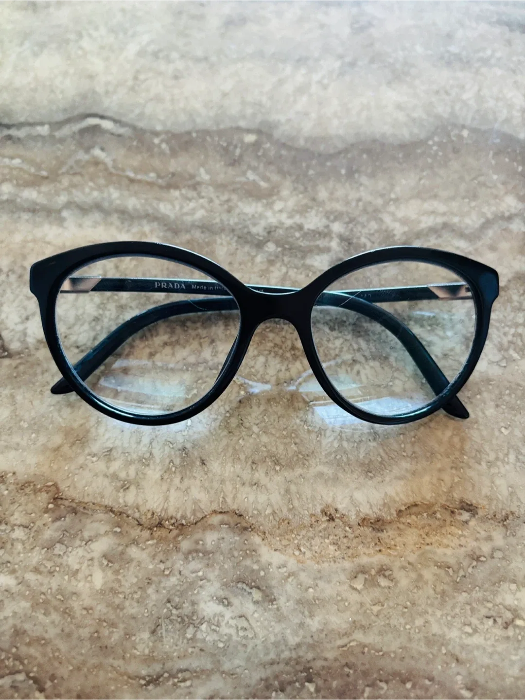 $275 Prada PR 11XV Black Eyeglass Frames Size 53, was $274 image indicator(4)