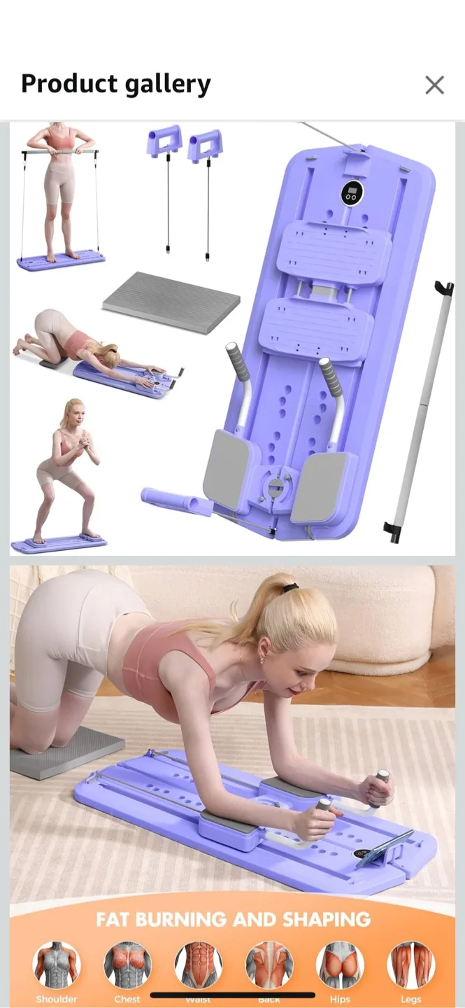 Portable Pilates Reformer Machine image indicator(3)