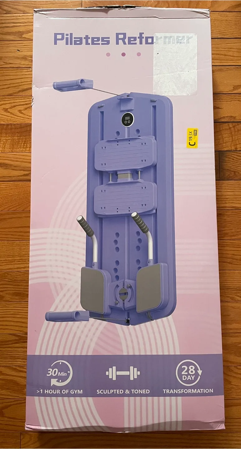 Portable Pilates Reformer Machine image indicator(8)