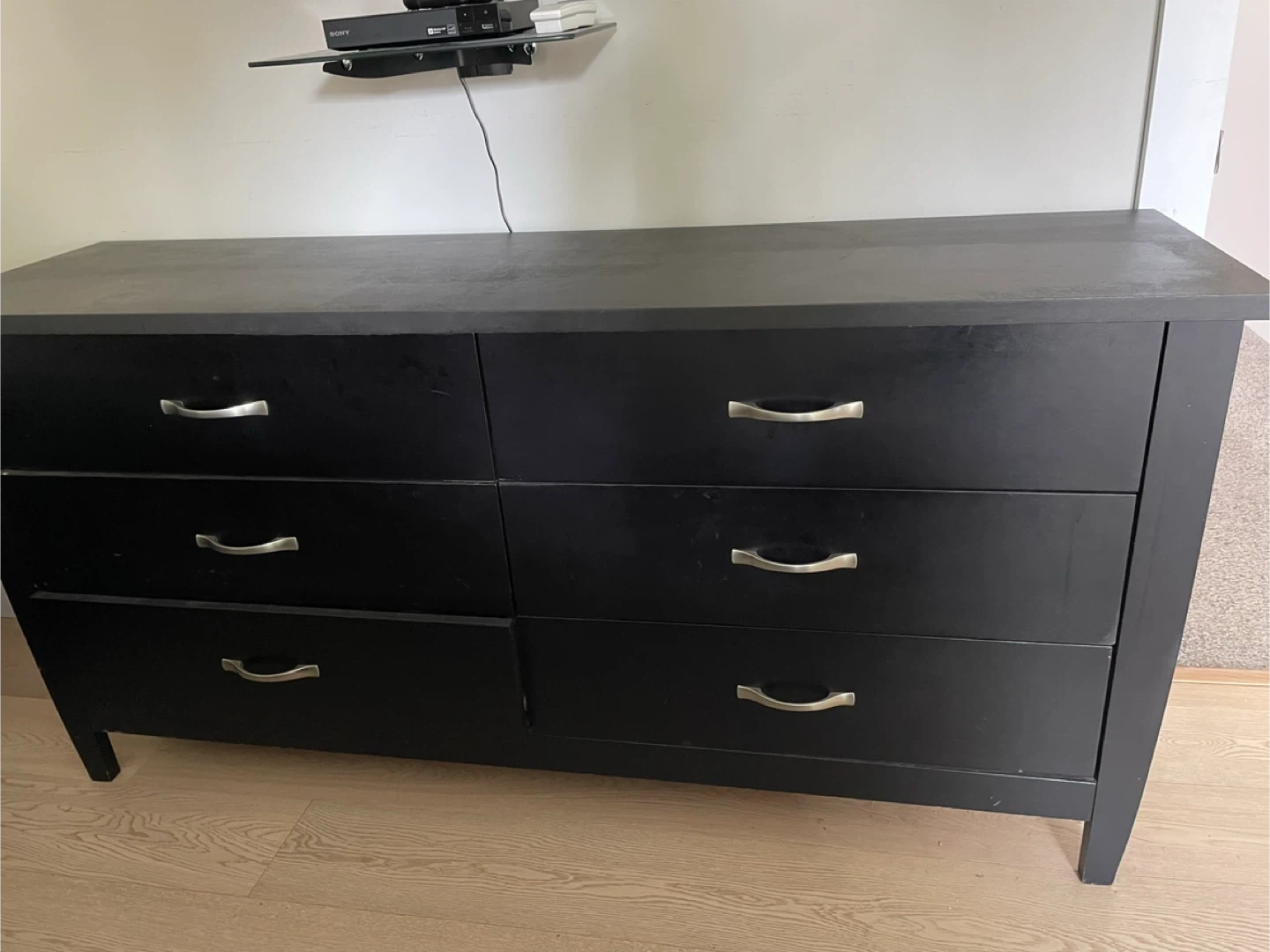 Modern Black Dresser