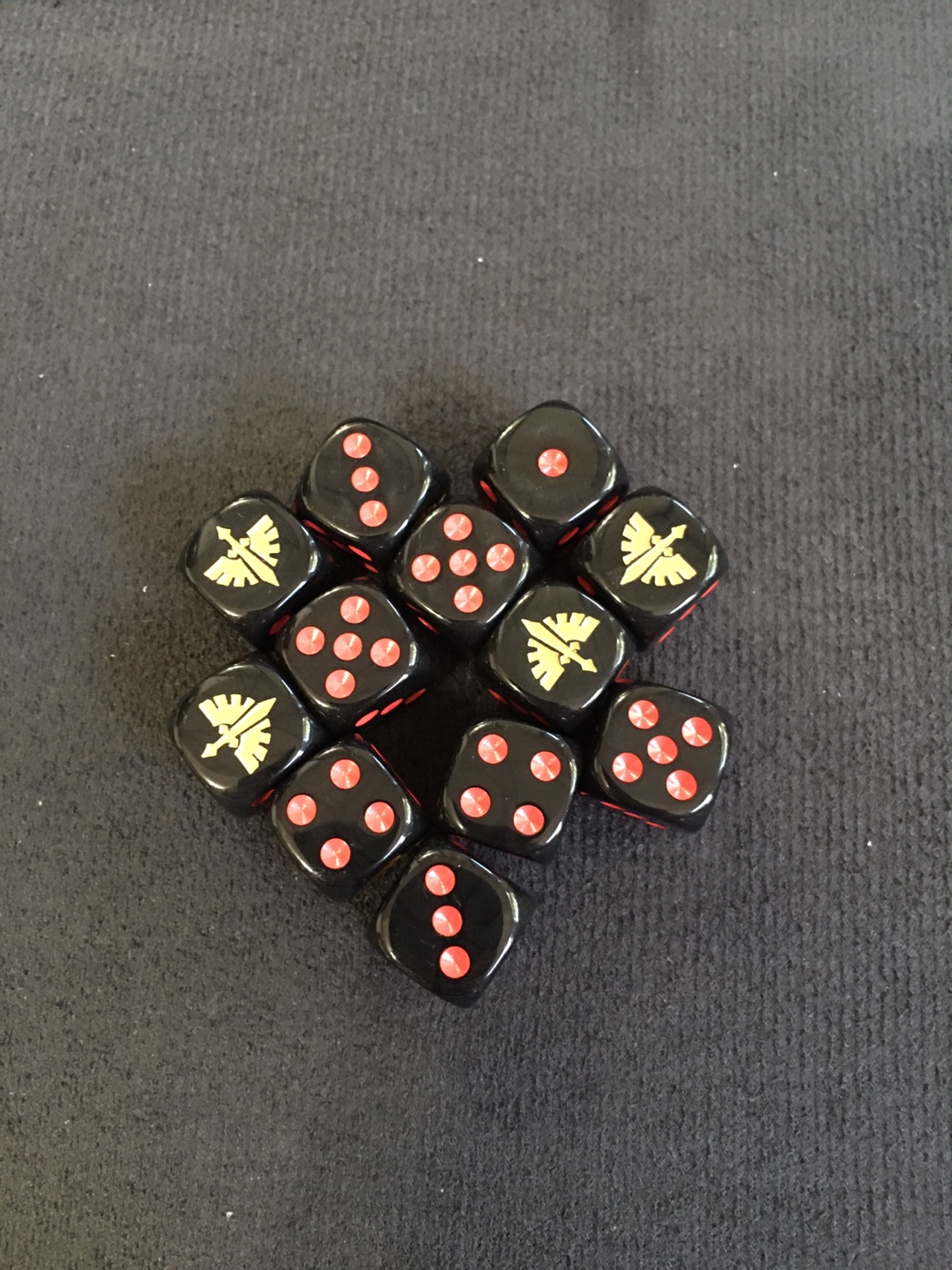 Warhammer 40k Dice Set - Dark Angles - photo 3