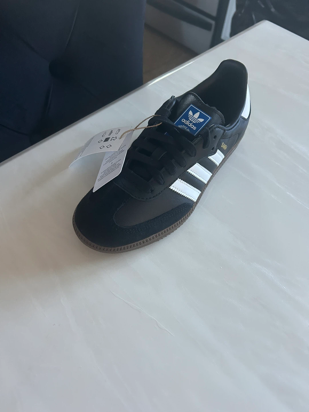 ✨ New Adidas Samba OG 👟 Black & White 🖤🤍 – US 6 🔥 - photo 3