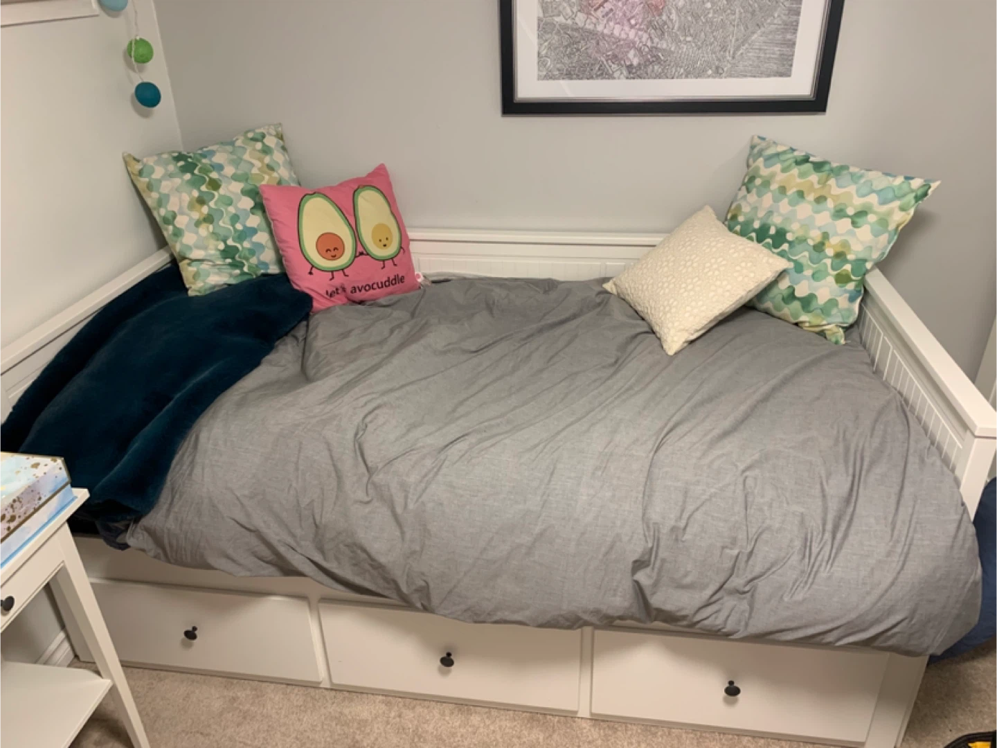 IKEA Hemnes day bed with mattress