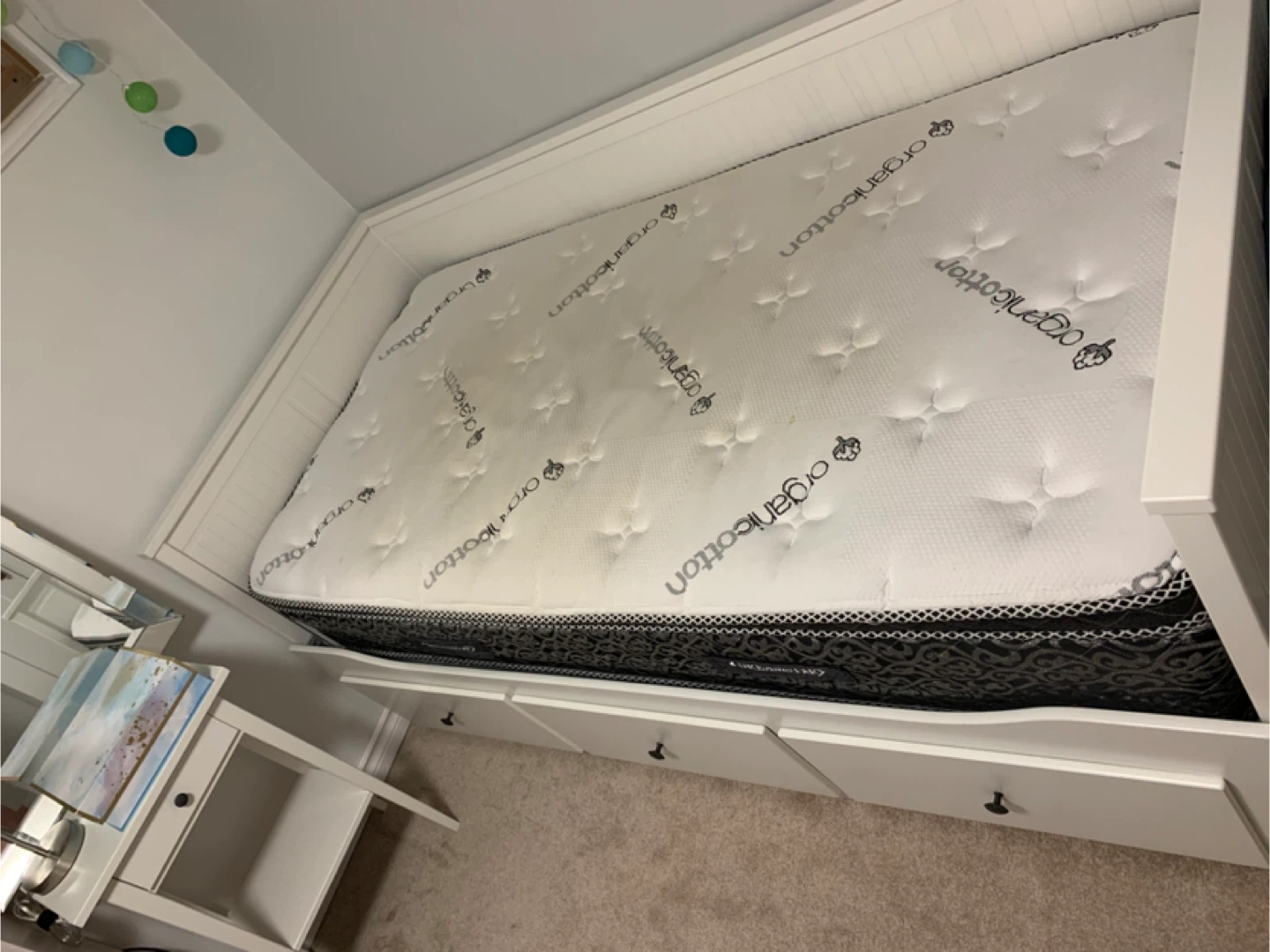 IKEA Hemnes day bed with mattress - photo 2