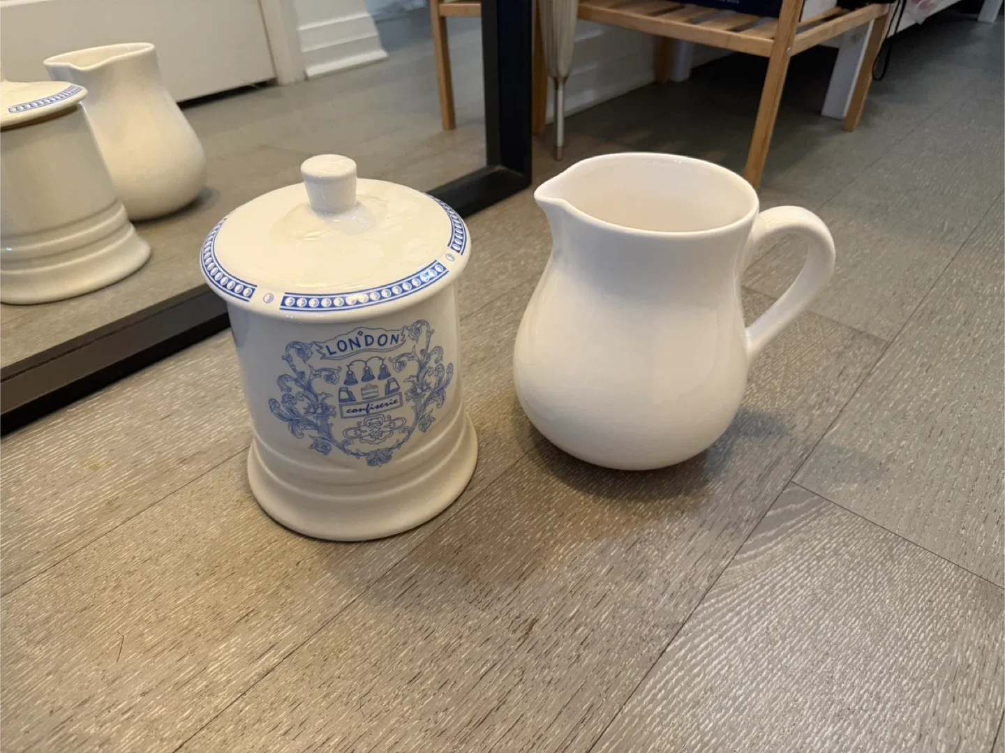 Vintage London Confiserie Jar & Pitcher Set thumbnail