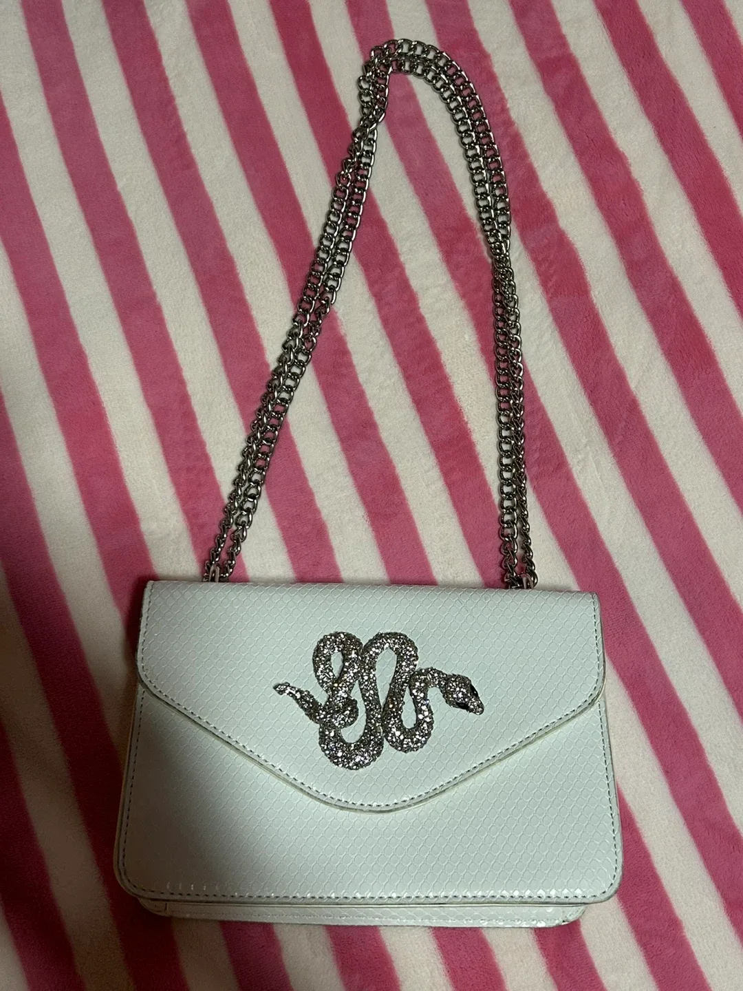 White Crossbody Purse thumbnail