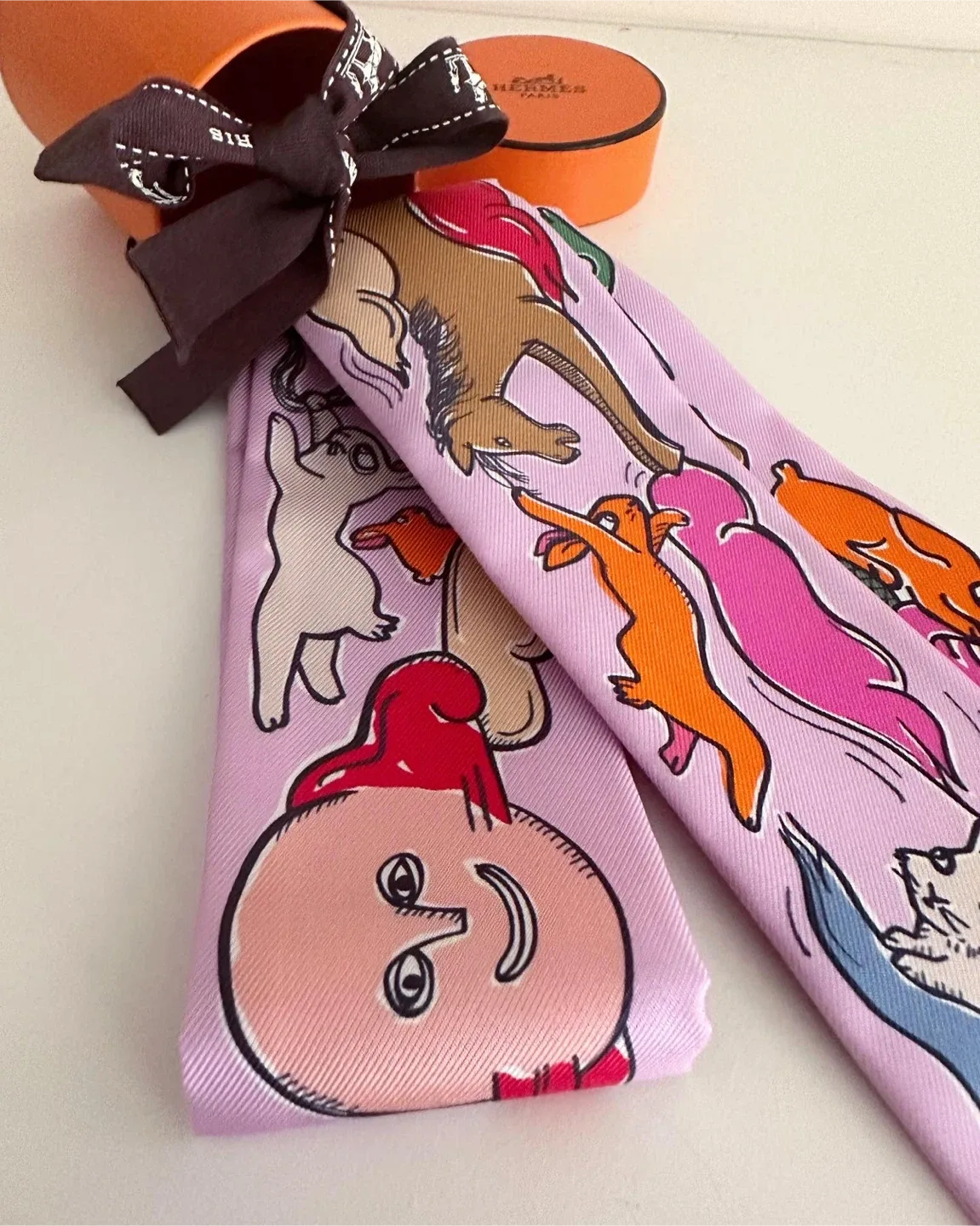 Authentic bran new Hermes twilly image indicator(3)