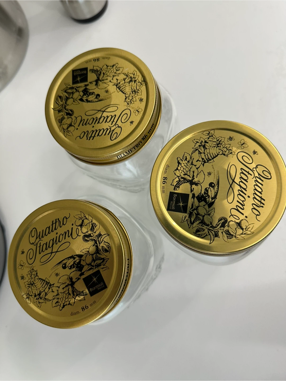 Bormioli Rocco Quattro Stagioni Jars (Set of 3)