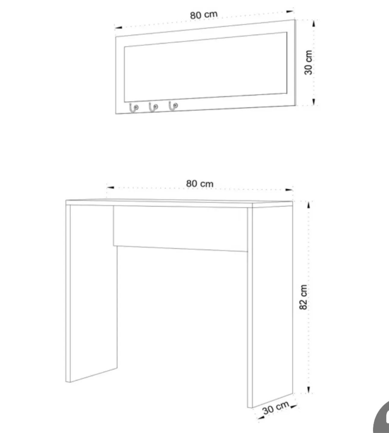 East Urban Home 31.5" Sideboard image indicator(3)
