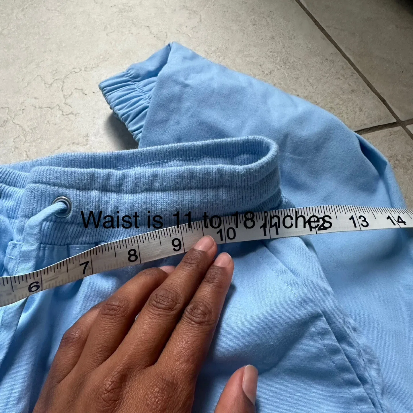 XS Blue Scrub Pant image indicator(3)