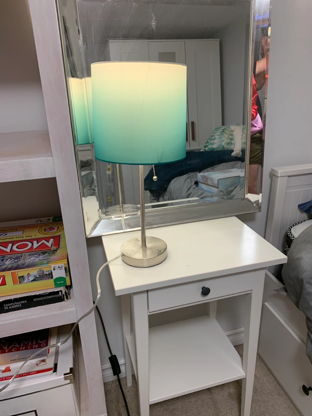 Green Ombre Table Lamp